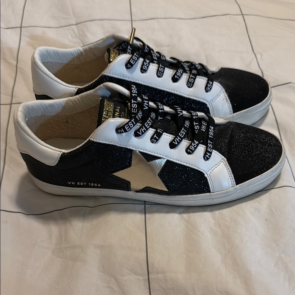 Vintage Havana‎ Black and White Sneakers Size 8.5 - Picture 3 of 7